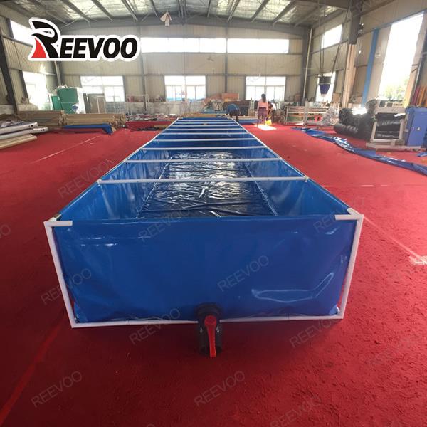Lona rectangular de PVC Estany de peixos Tanc de cria de peixos en venda